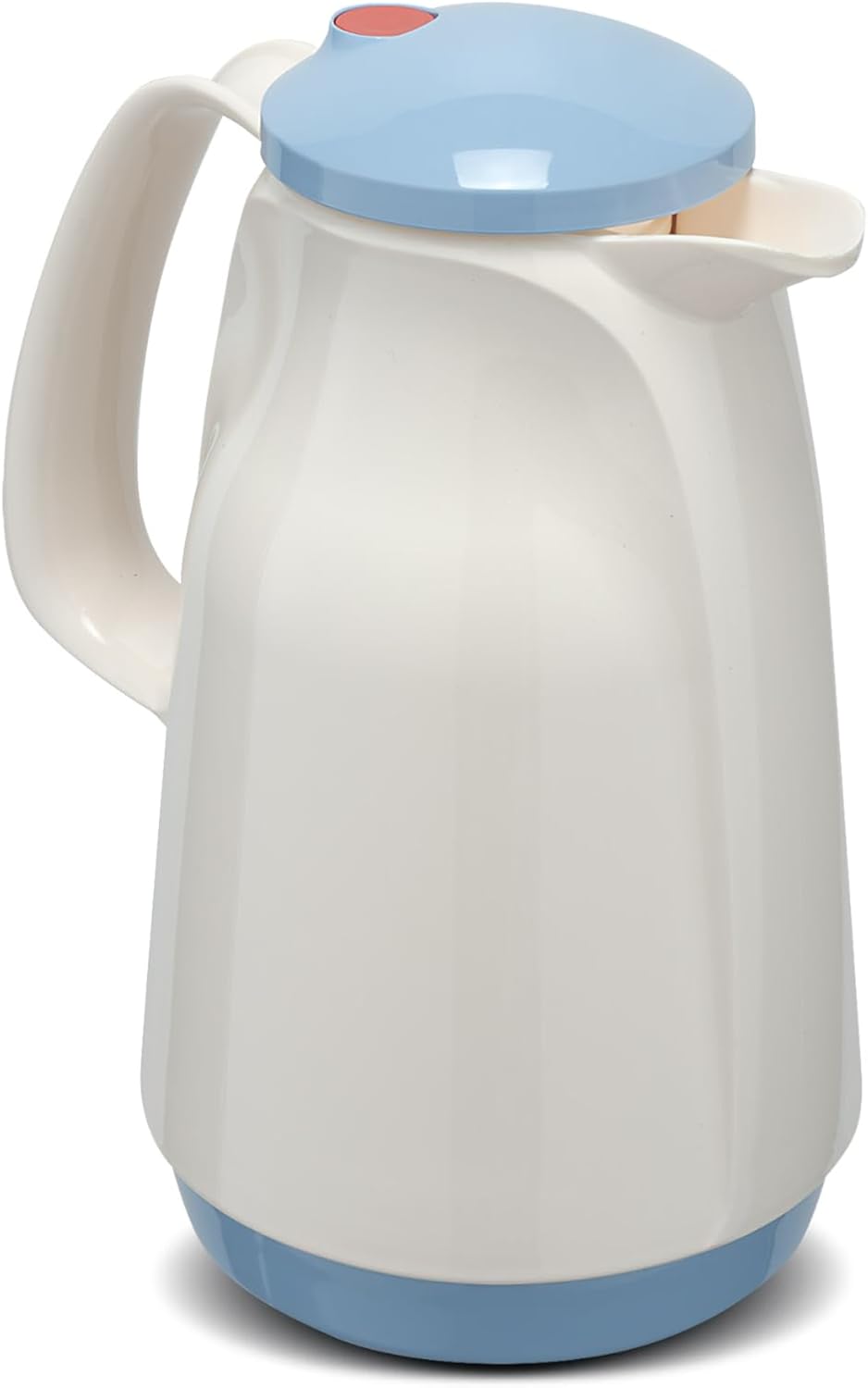 ROTPUNKT Isolierkanne 220 Bella 1,0 l | Zweifunktions-Drehverschluss | BPA Frei- gesundes Trinken |
