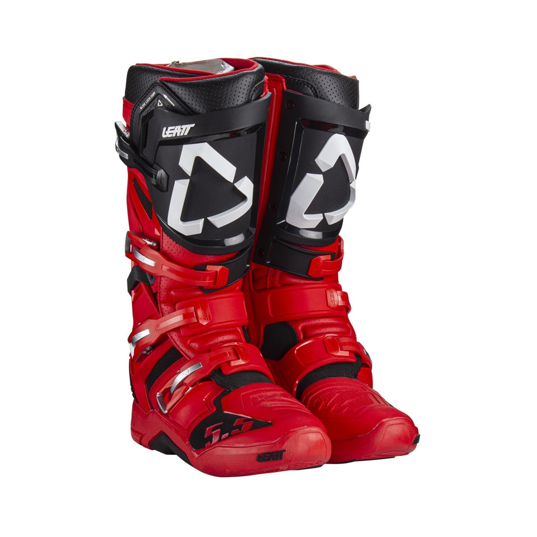 Leatt Unisex Motorradstiefel 45.5 EU Rot, 45.5 EU Rot