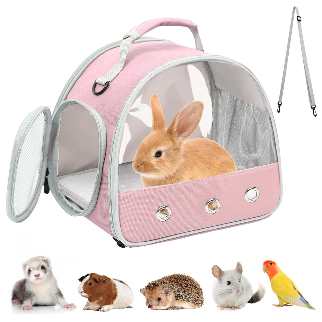 Kleine Haustier-Tragetasche, Kleintier Tragetasche, Transportbox für Katze Mit Seitlicher Öffnung, M