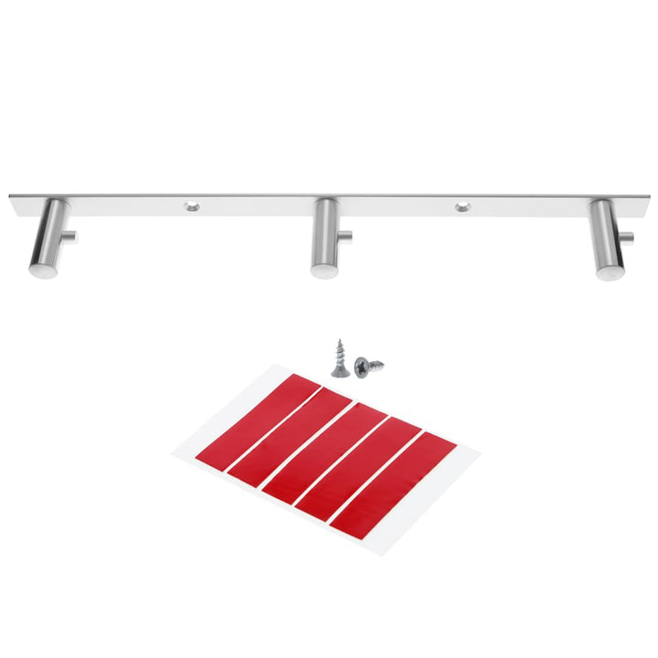 3er Halterung kompatibel mit KitchenAid Leiste Aluminium Halter Halterleiste für Flachrührer Knethak