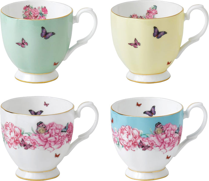Miranda Kerr von Royal Albert Gratitude Tasse, Bone China Porzellan, weiss, 0,3 Liter