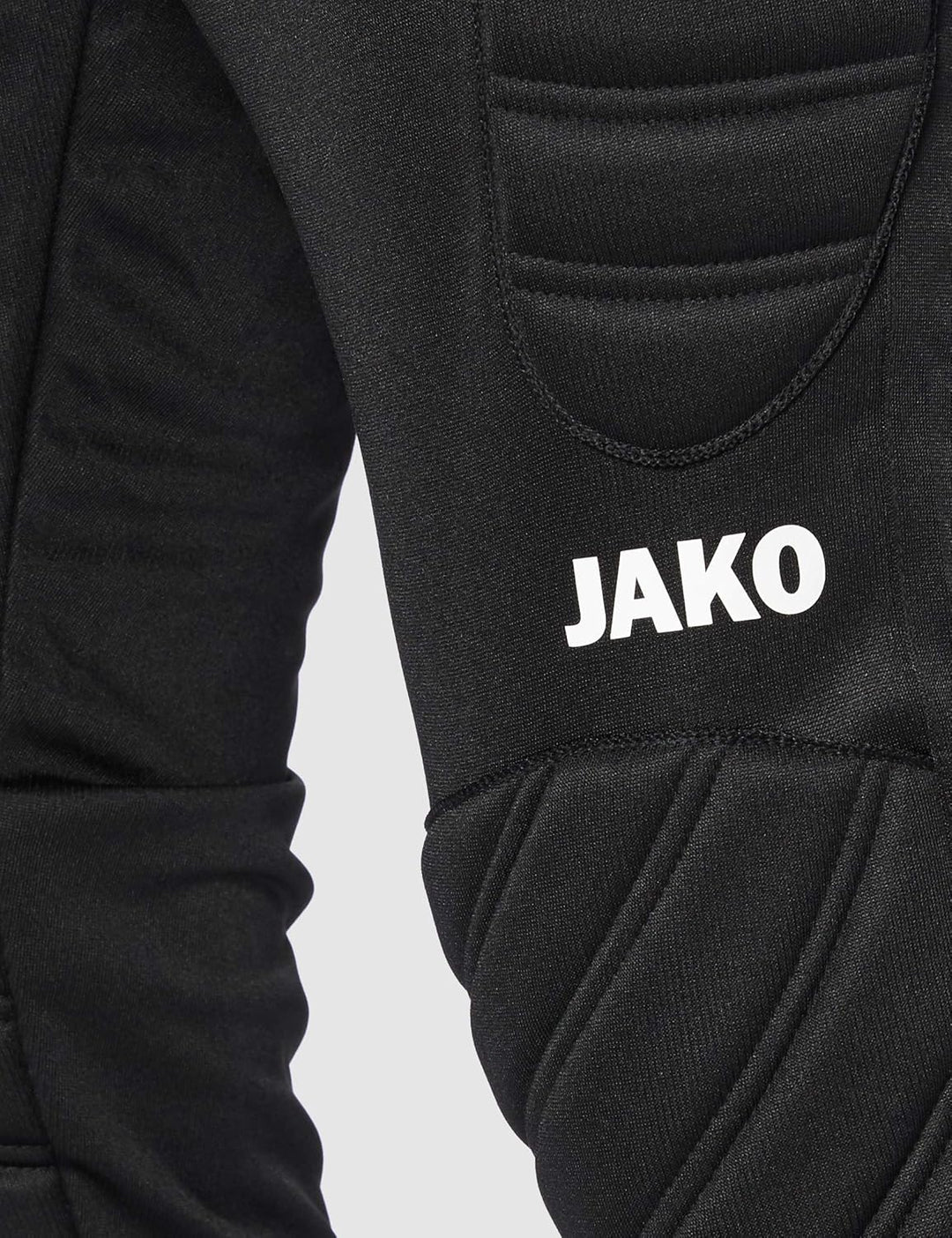 JAKO Torwarthose Striker I Sporthose lang mit ergonomisch gepolsterten Einsätzen im Knie- & Hüftbere