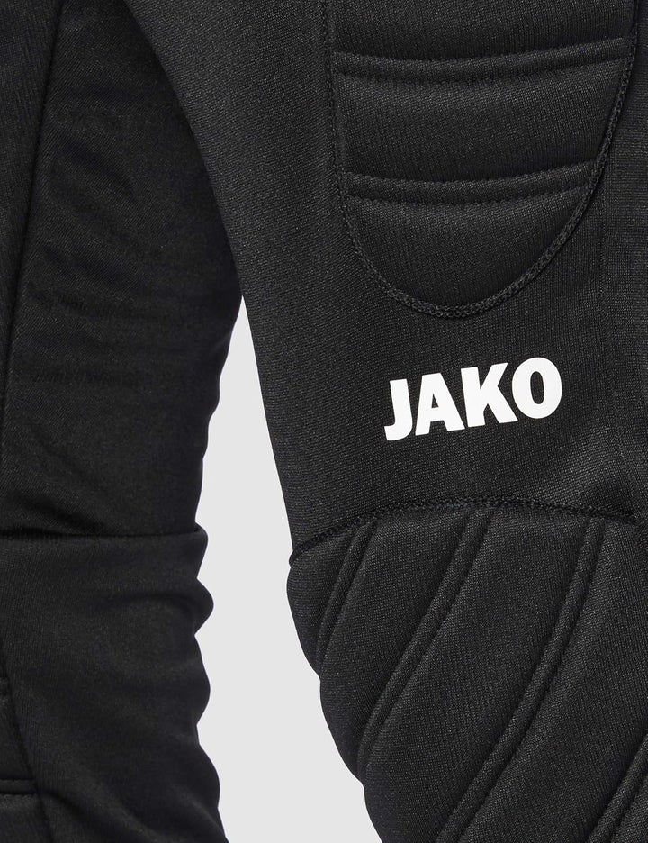 JAKO Torwarthose Striker I Sporthose lang mit ergonomisch gepolsterten Einsätzen im Knie- & Hüftbere