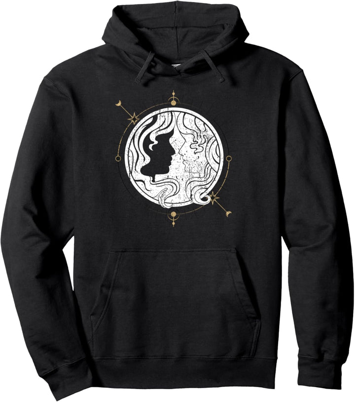 Astrologisches Schild Horoskop Luftzeichen Sternzeichen Zwillinge Pullover Hoodie