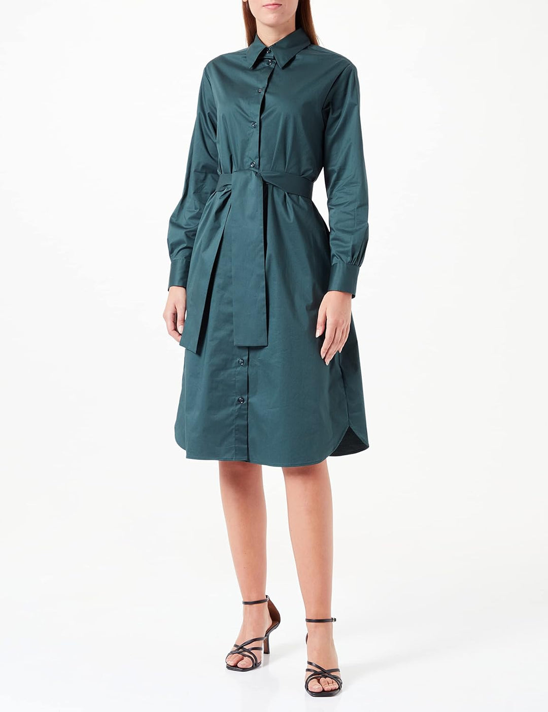Seidensticker Damen Blusen Kleid - Fashion - Regular Fit - tailliert - Stretch - Bügelleicht – Langa