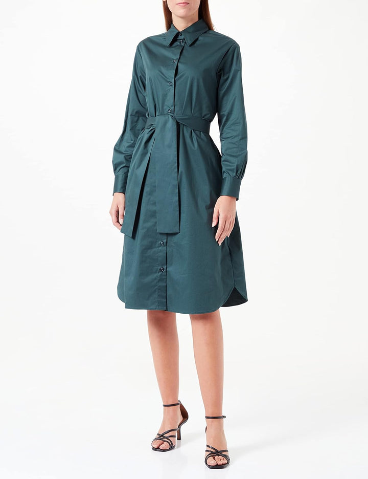 Seidensticker Damen Blusen Kleid - Fashion - Regular Fit - tailliert - Stretch - Bügelleicht – Langa
