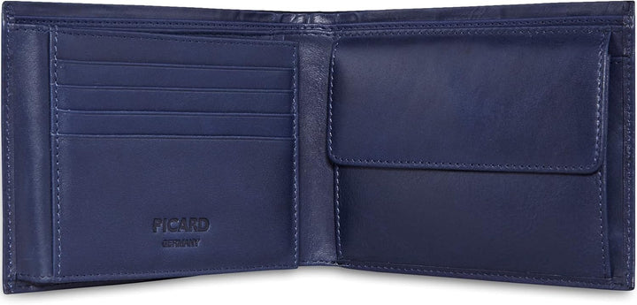 Picard Unisex Apache Reisezubehör-Bi-Fold-Brieftasche, Jeans, 12,5 x 9,5 x 1cm 12,5 x 9,5 x 1cm Jean