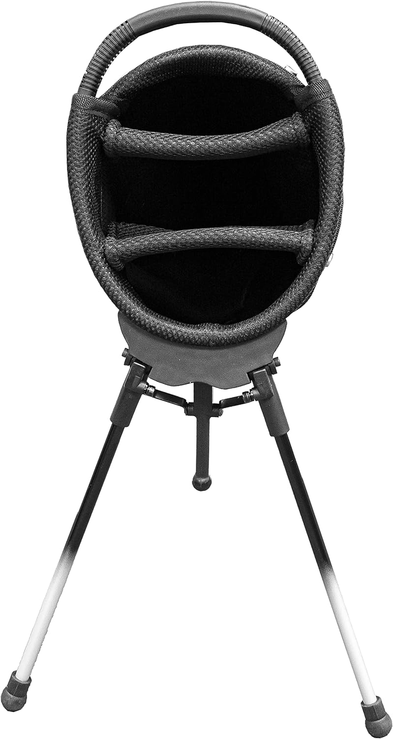 LONGRIDGE 7' Tri Lite Carry Golftasche - Schwarz/Silber