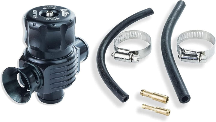 Blow Off Schubumluft-Ventil mit 25mm Anschluss - Splitter - Kolben einstellbar