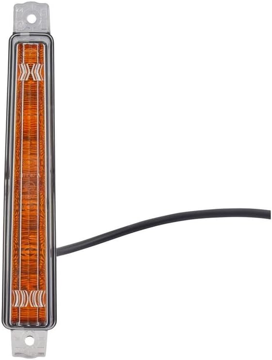 HELLA - Blinkleuchte - LED - 24V - Anbau/geschraubt - Lichtscheibenfarbe: glasklar - Kabel: 400mm -