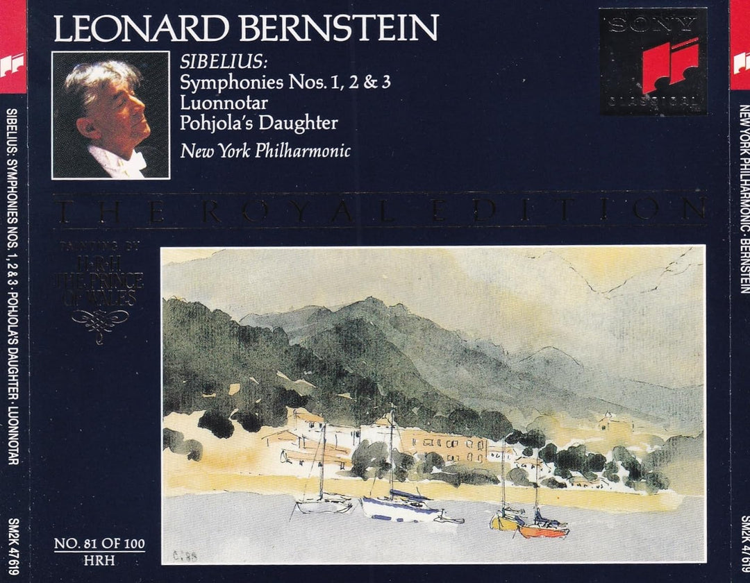 Sinfonien 1-3, Audio-CD