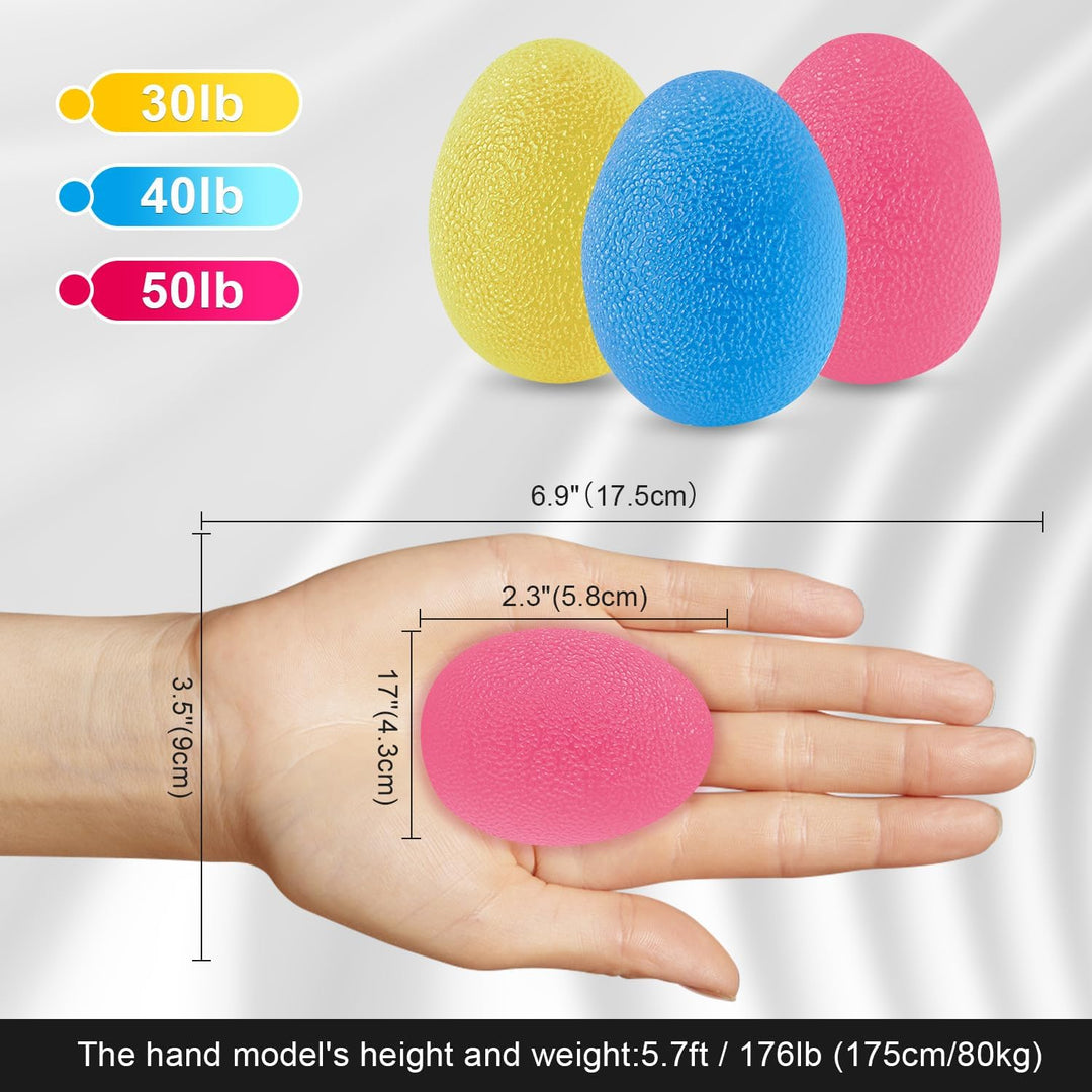 Premium Fingertrainer Klettern Ball Handtraining Handtrainer Set Hand Grip Trainer Strengthener Fing