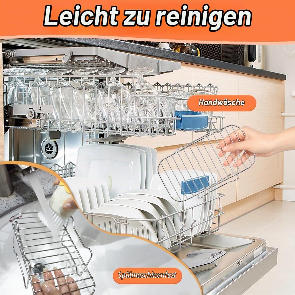 BYKITCHEN Heissluftfritteuse Zubehör für Philips Dual Basket 3000-Serie, 9L/Tefal 5,2/3,1 L Easy Fry