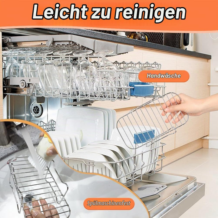 BYKITCHEN Heissluftfritteuse Zubehör für Philips Dual Basket 3000-Serie, 9L/Tefal 5,2/3,1 L Easy Fry