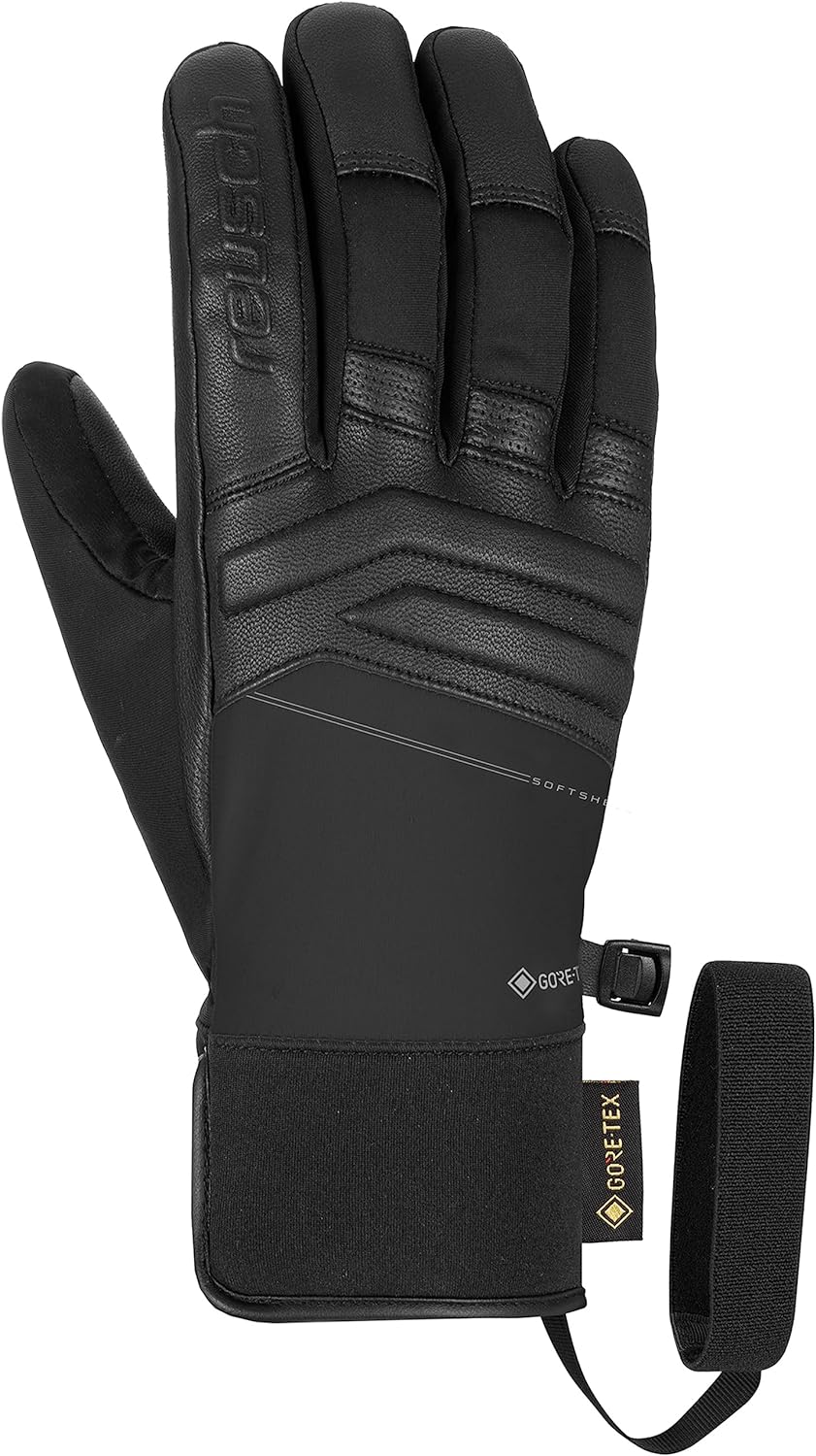 Reusch Herren Handschuhe Jupiter Gore-tex Extra Warm, Wasserdicht, Atmungsaktiv 7.5 Schwarz, 7.5 Sch