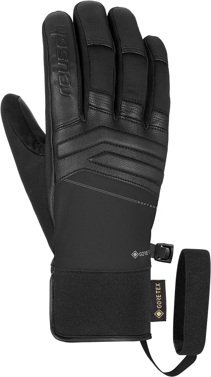 Reusch Herren Handschuhe Jupiter Gore-tex Extra Warm, Wasserdicht, Atmungsaktiv 7.5 Schwarz, 7.5 Sch