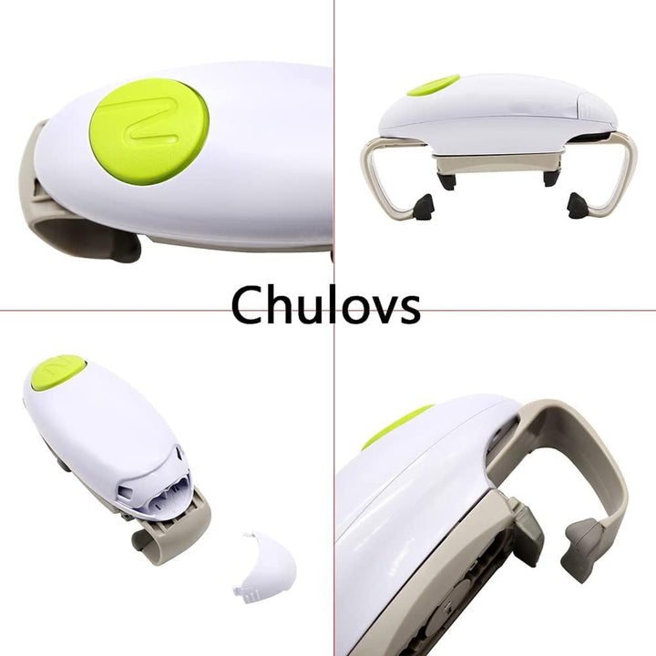 Chulovs Elektrischer Dosenöffner, Küchenhelfer, robust, automatischer Dosenöffner für neue versiegel