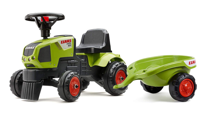 Falquet & Ciet 1012B - Claas Traktorrutscher mit Anhänger