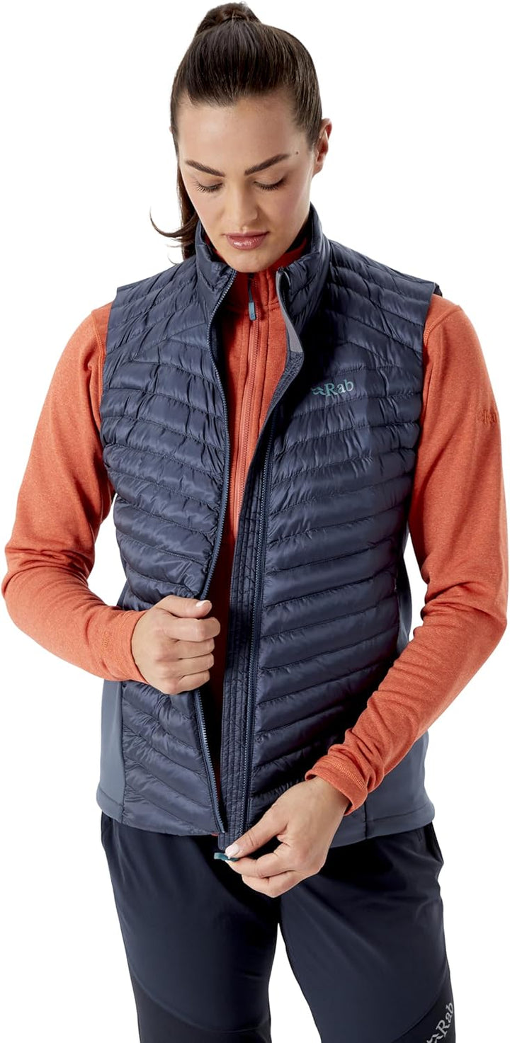 Rab Cirrus Flex 2.0 Vest Women M Steel St, M Steel St