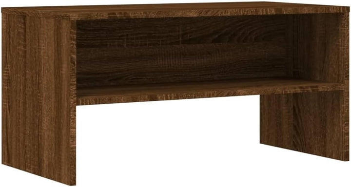 vidaXL TV-Schrank Braun Eiche-Optik 80x40x40 cm Holzwerkstoff Braune Eiche, Braune Eiche