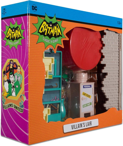 DC Retro Spielset Batman 66 Villains Lair