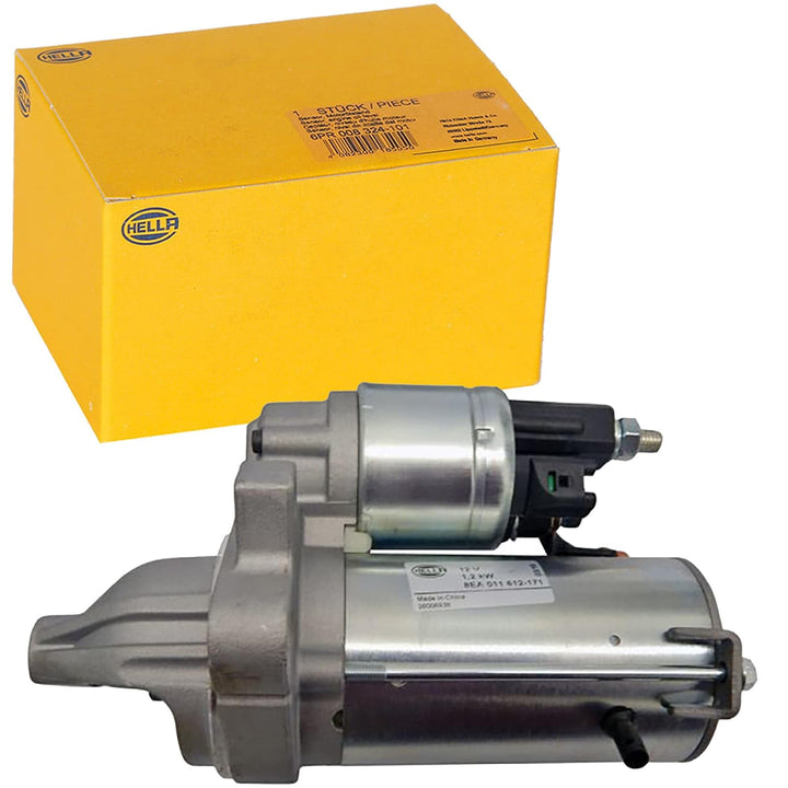 HELLA - Starter/Anlasser - 12V - 1.2kW - für u.a. Toyota Aygo (_B4_) - 8EA 011 612-171