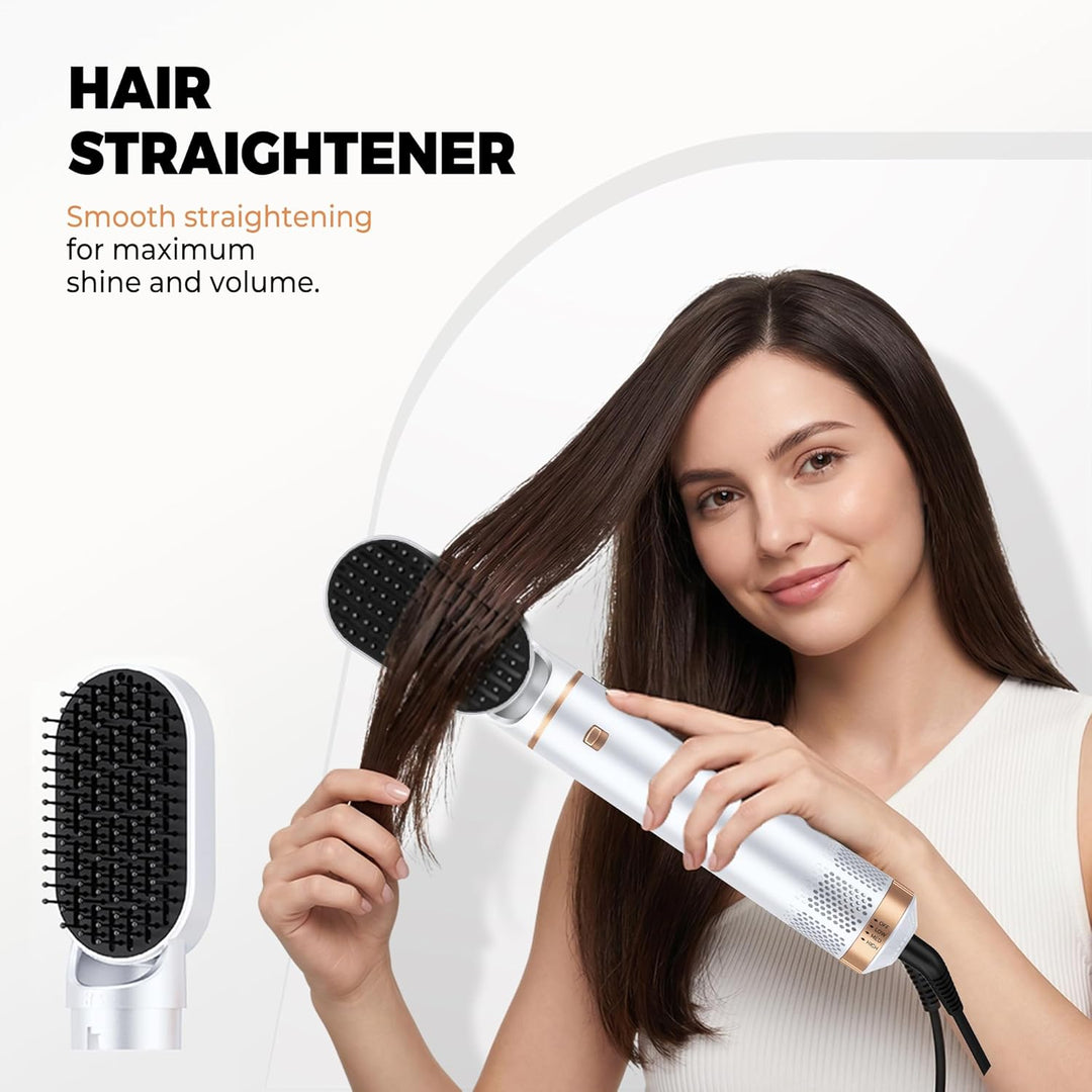 OKWRAP Hair Styler Set, Hairstyler 5 in 1, Haarstyler mit Fön Ionen, Automatischer Lockenstab, Wärme