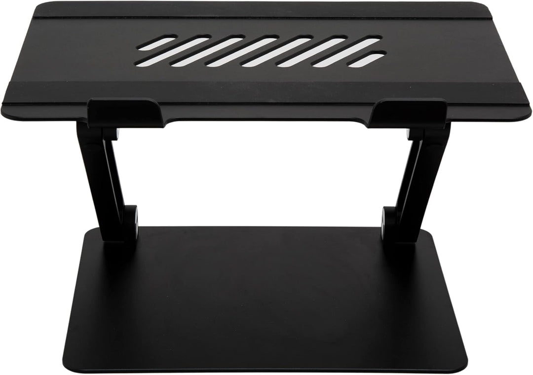 Konsol Laptopständer, Faltbarer Laptop-Riser, verstellbare Winkel, Aluminium leicht und langlebig, L