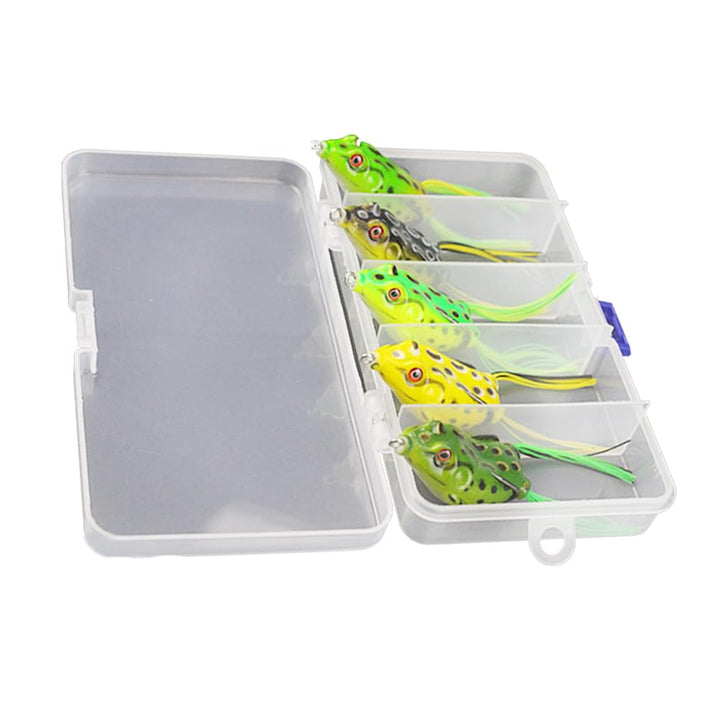 WINOMO Thunder Frog Simulation Box Angelköder im Meer, 5 Stück
