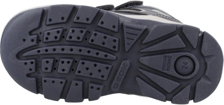 Geox Jungen B Flanfil Boy B ABX Stiefeletten 25 EU Navy Yellow, 25 EU Navy Yellow