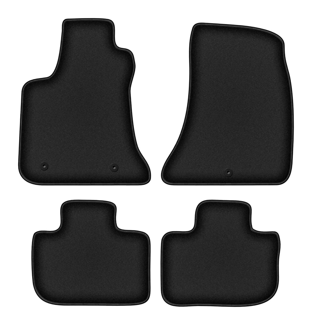 Automatte – Passend für Chrysler 300C Limousine, Kombi, Touring 2004-2010 – Velours – Autozubehör -