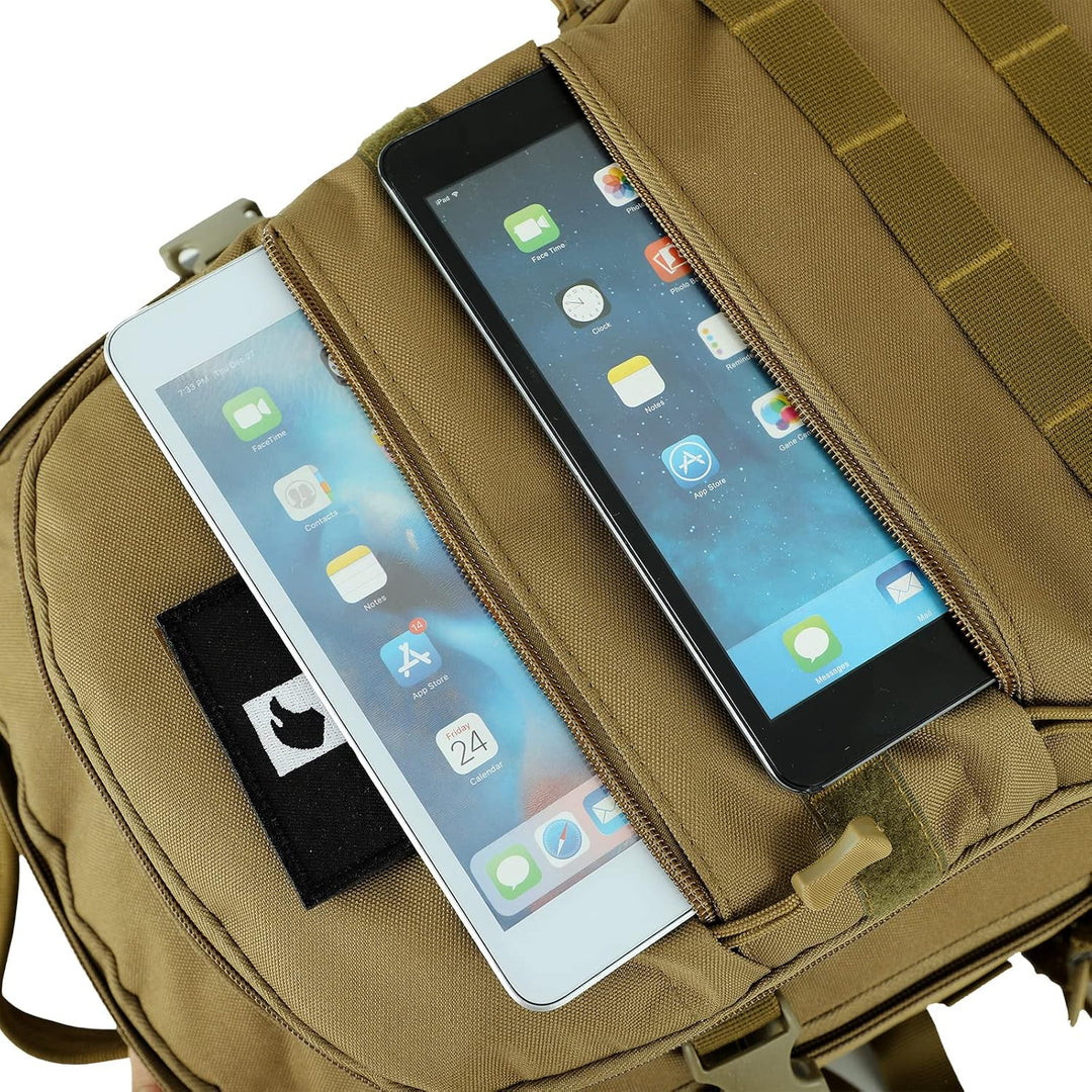 Rucksack für Freizeit Outdooraktivitäten Schule Arbeit Multifunktionsrucksack Camel 35/40l 35L/40L,