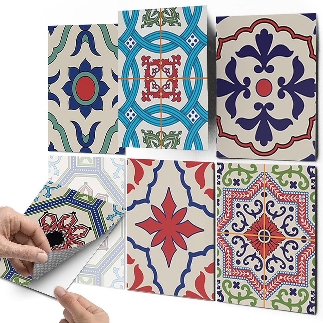 CREATISTO Mosaik Klebefliesen Stickerfliesen Fliesenfolie - Aufkleber Sticker für Wandfliesen I Kleb