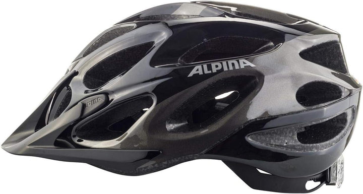 ALPINA Fahrradhelm Thunder black-anthracite 52-57, black-anthracite 52-57