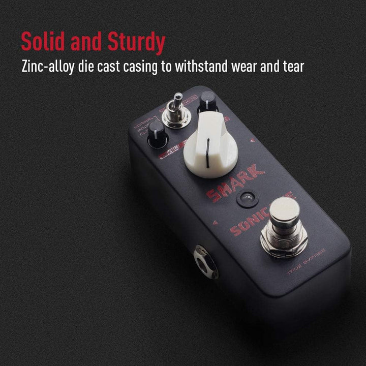 SONICAKE Distortion Gitarre Effektpedal Higain Classic British Stack Crunch High Gain True Bypass, D