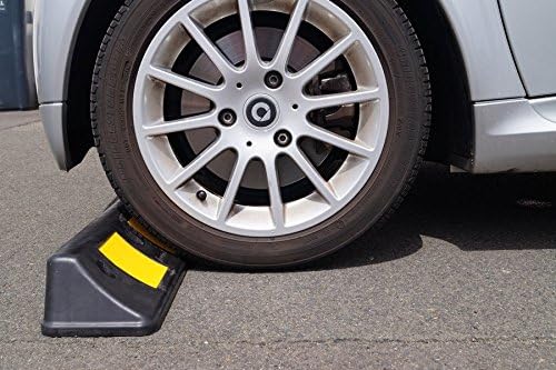 Temka 12216 UN Radstop Gummi, Schwarz/Gelb