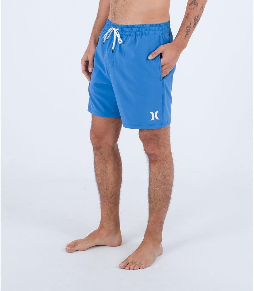 Hurley Herren OAO Solid Volley 17' Badeshorts für Herren S Sea View, S Sea View