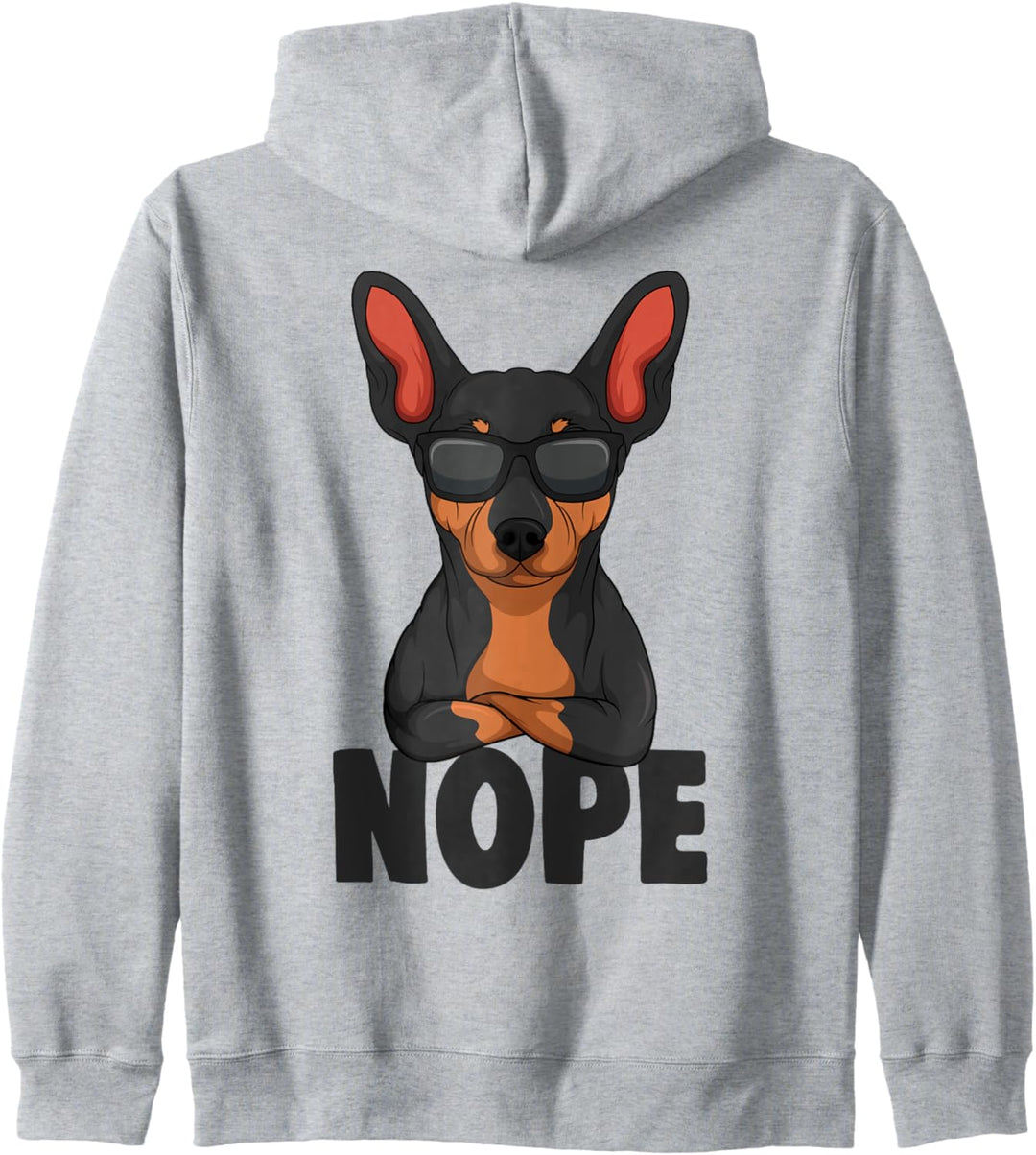 Zwergpinscher Hunde Miniature Pinscher Kapuzenjacke