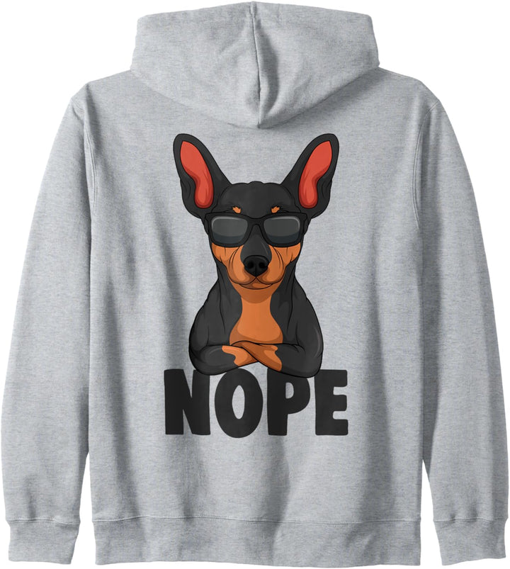 Zwergpinscher Hunde Miniature Pinscher Kapuzenjacke