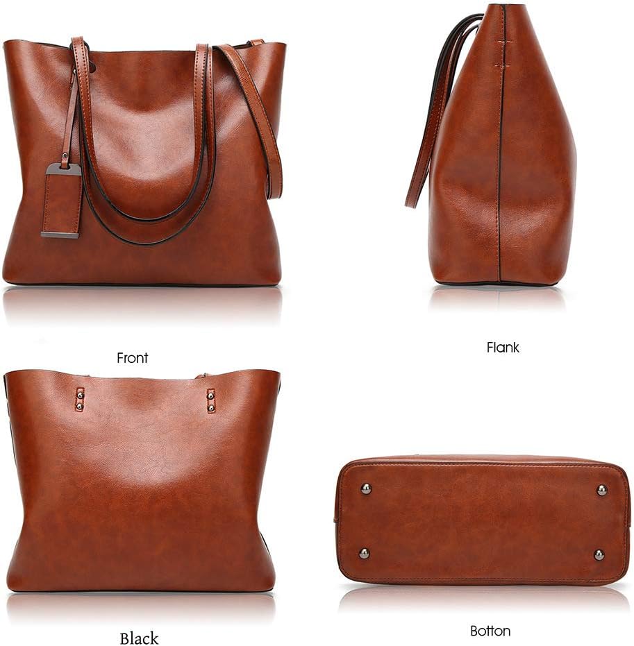 ALARION Frauen Top Handle Satchel Handtaschen Schultertasche Messenger Tote Bag Geldbörse 1 - Blau,