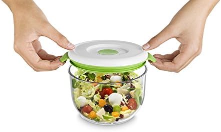 FOSA MADRID MINI-STARTER-SET 3-teilig - MC30000 – Smarte Vakuum-Lebensmittelaufbewahrung – Vakuumpum