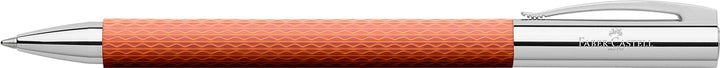 Faber-Castell ‎147765 - Kugelschreiber Ambition OpArt Herbstblätter, Mine B, dokumentenecht Autumn L