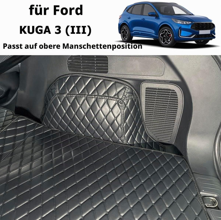 Kofferraumwanne kompatibel mit Ford KUGA 3 (III) 2019-2026 (obere Ladeboden) Kofferraummatte Kofferr