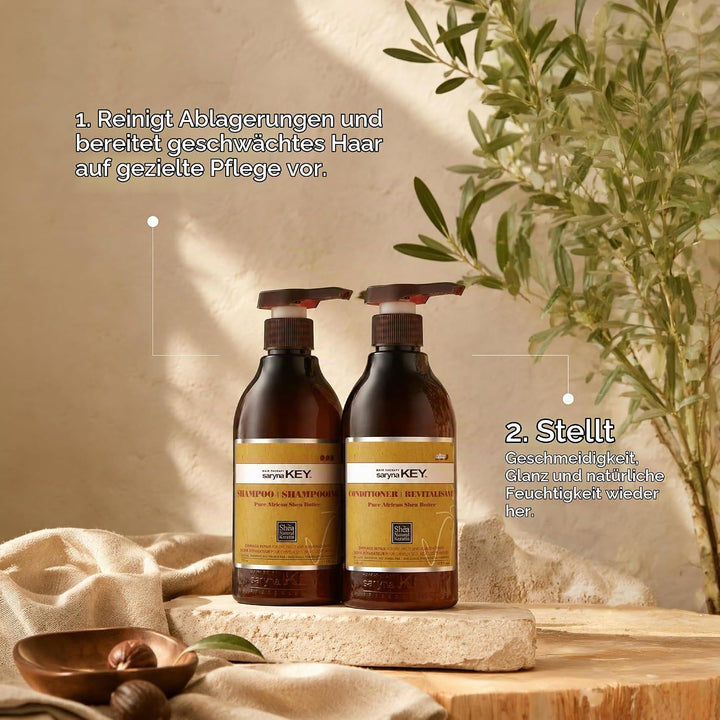 Saryna Key Damage Repair Shampoo &amp; Spülung, je 500 ml, Doppelpack