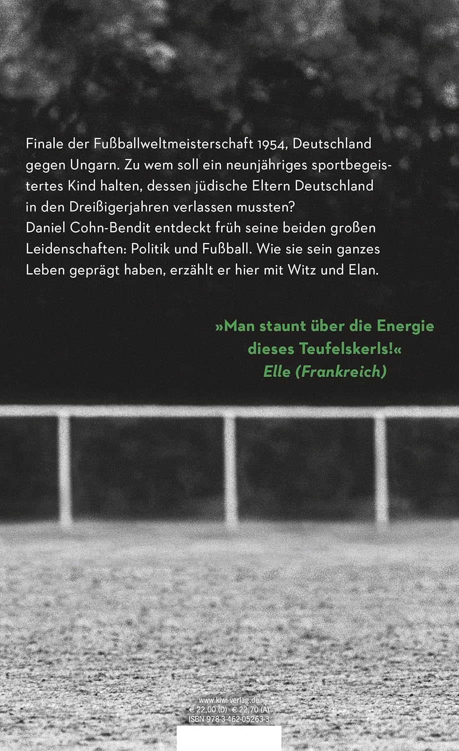 Unter den Stollen der Strand: Fussball und Politik - mein Leben, Gebundenes Buch