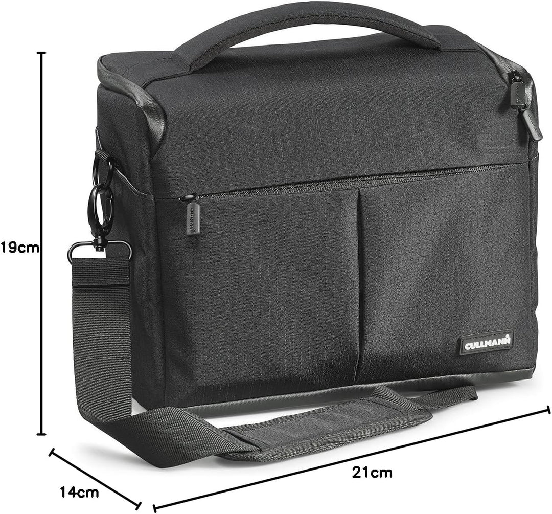 Cullmann 90380 Kameratasche mit Tragegurt Schwarz Equipment 200x160x120 Schwarz, Equipment 200x160x1