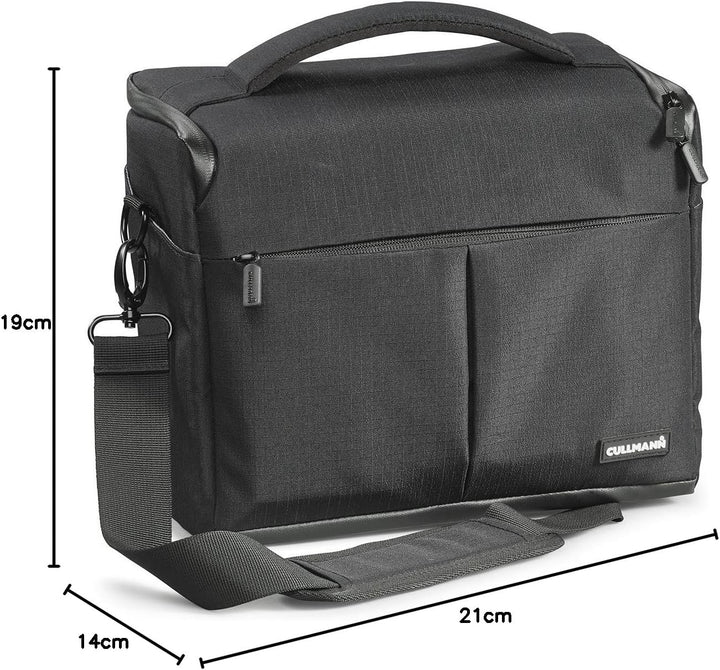 Cullmann 90380 Kameratasche mit Tragegurt Schwarz Equipment 200x160x120 Schwarz, Equipment 200x160x1