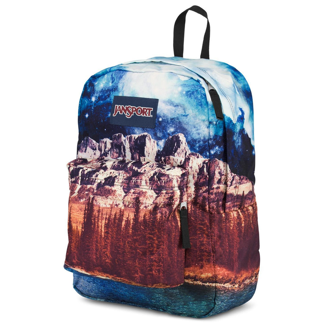 JANSPORT Rucksack Superbreak Big Student 16.7"H X 13"W X 8.5"D Multi-achat-himmel, 16.7"H X 13"W X 8