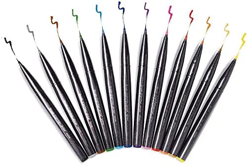 Pentel Etui Spitze Pinsel Sign Pen Artist 1 stück (12er Pack) Sortiert, 1 stück (12er Pack) Sortiert