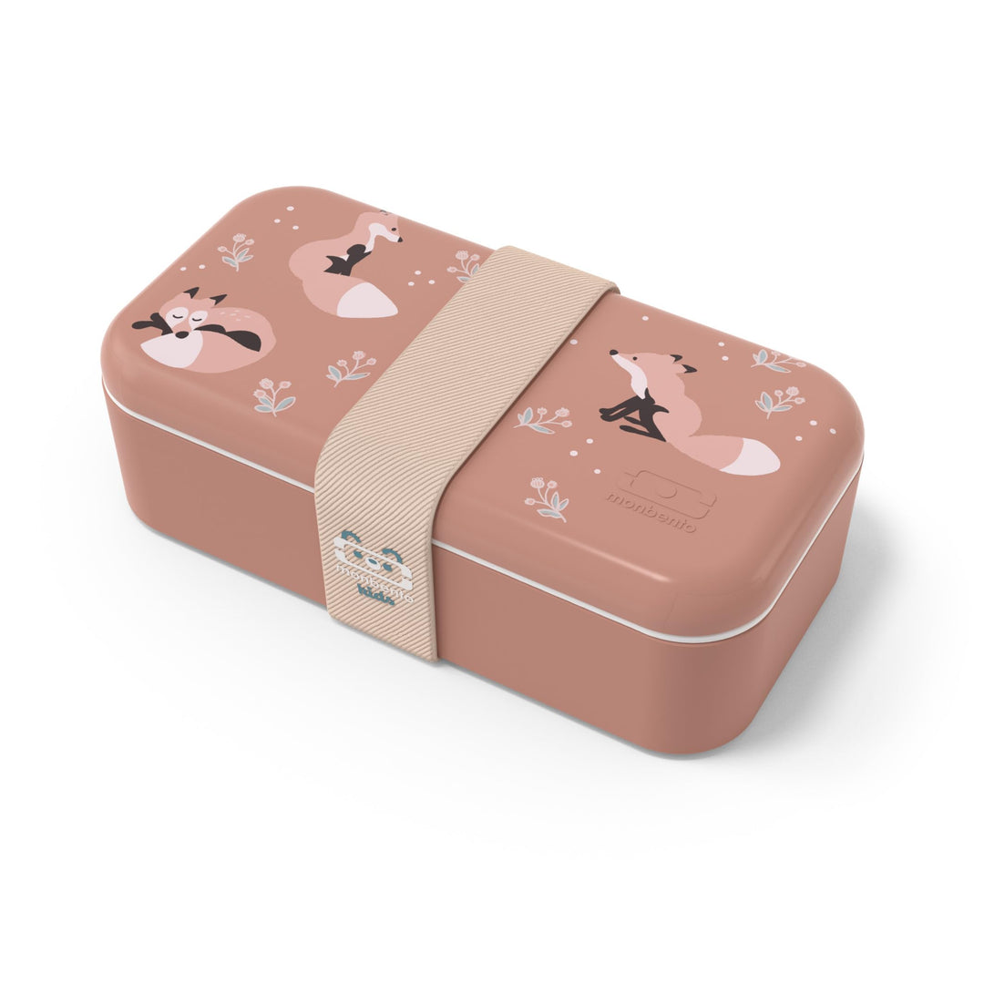 monbento - Brotdose Kinder MB Foodie Fox - Fuchs - Bento Box Kinder Made in France - Ideal für Mitta